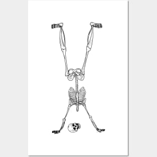 Phalanx Stand - Halloween Party Skeleton Posters and Art